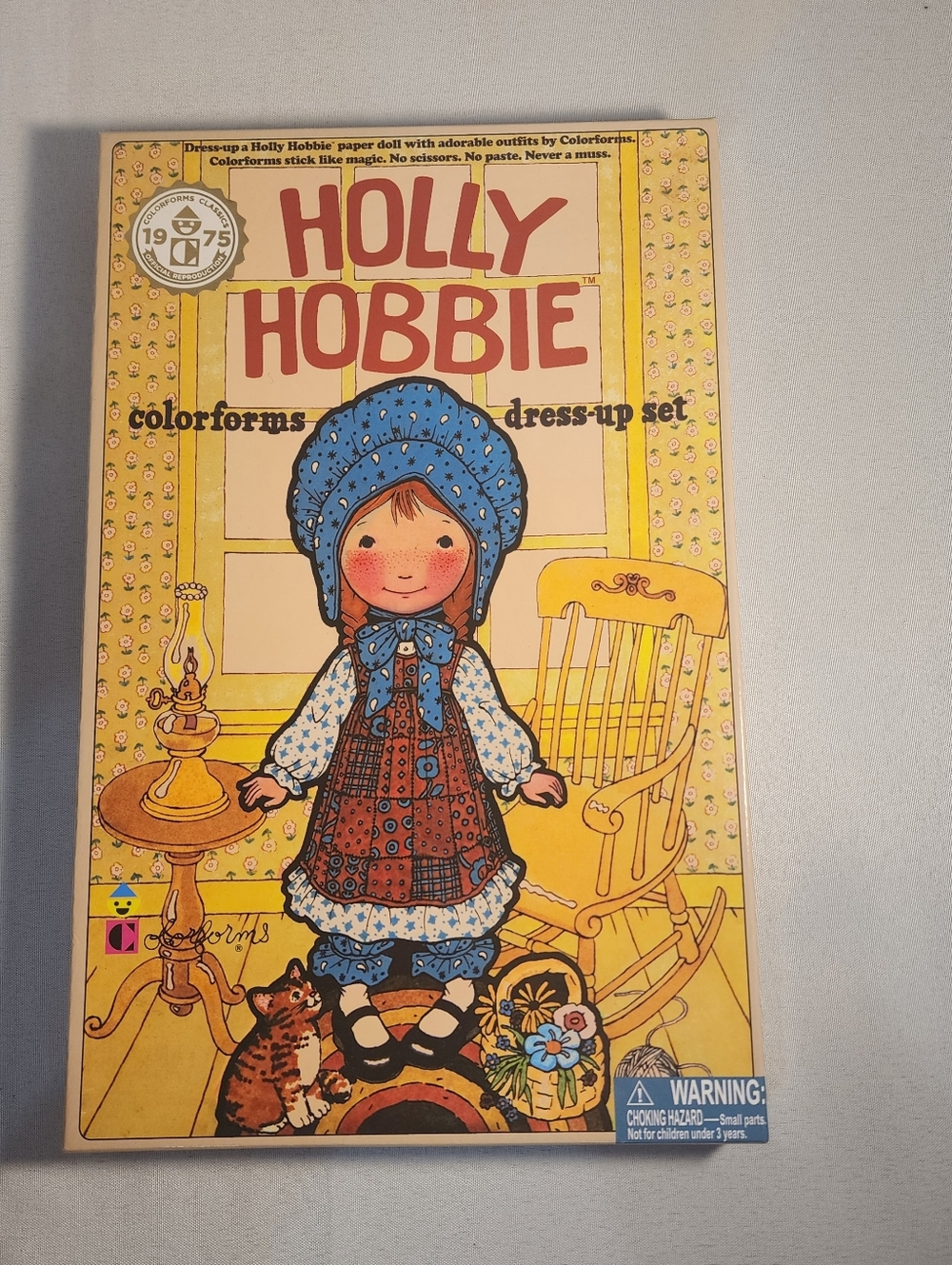 Vintage Holly Hobbie Colorforms Dress-Up Set 1975
